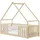 Mirjan24 Kinderbett Bee 80 x 180 cm Kiefer beige