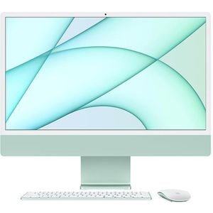 Apple All-in-One-PC iMac 24 M1 (2021) MGPJ3D/A, 24 Zoll, Apple M1 3,2 GHz 8-Kern, mit WLAN, grün