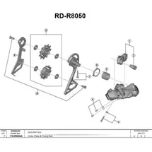 Shimano RD-R8050-SS Fahrradersatzteil/-zubehör
