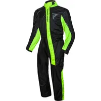Rebelhorn Travel Regenanzug Unisex Schwarz/Fluo Gelb L
