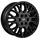 CARMANI 20 Ludwig 7,5 x 18 6 x 120 ET49 MB74,5 Schwarz Matt