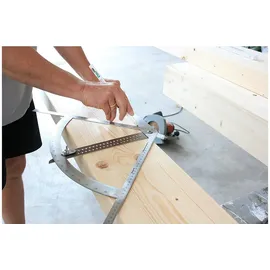 Hedue Anreißgerät Alpha rostfrei Schienen-L.430x795mm