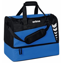 Erima Unisex Six Wings Sporttasche mit Bodenfach, New royal/schwarz, S