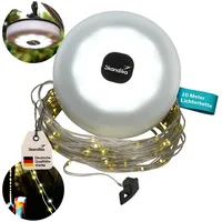 Skandika Campinglampe Glittra | wiederaufladbare LED Lampe, | 2