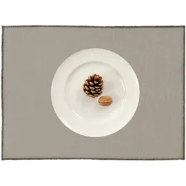 APELT Platzset "Stone 35X46 col. 30", beige, B:46cm L:35cm, Obermaterial: 95% Polyester, 5% Leinen, Platzsets