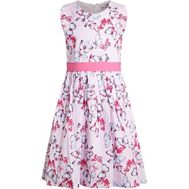 happy girls - Kleid Schmetterlinge ärmellos in pink, Gr.134,