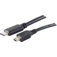 ShiverPeaks BS77144-1.8 USB Kabel m USB C Mini-USB B Schwarz