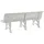 Blome Borkum 200 x 64 x 80 cm weiß