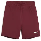 Puma teamGOAL Shorts Kinder - bordeaux 128
