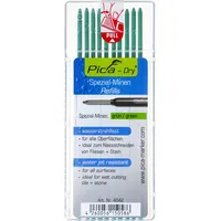 Pica Dry Wasserstrahl 4042 Ersatzminen für Tieflochmarker-Bleistift grün 2,8