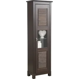 OTTO home Vitrine Rauna 57,4 x 38 x 180 cm Braun