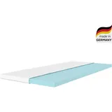 OTTO home Topper Lasse 90 x 200 cm transparent/weiß