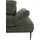 W.Schillig Ecksofa »enjoy&MORE, Designsofa, elegant und bequem, L-Form«, Sitztiefenverstellung, Füße schwarz pulverbeschichtet, Breite 310 cm grün