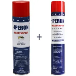 IPERON® 750 ml Ungezieferspray & 400 ml Wespenspray im Set