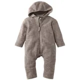 hessnatur Wollfleece Overall in greige | Gr.: 98
