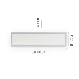 just light. LED Panel 100 x 25 cm