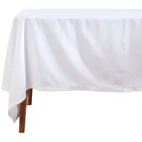 Homescapes Tischdecke aus 100% Baumwolle 138 x 178 cm,