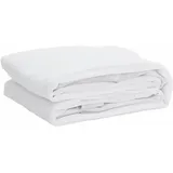 vidaXL Matratzenschoner Wasserdicht 140 x 200 cm Weiß