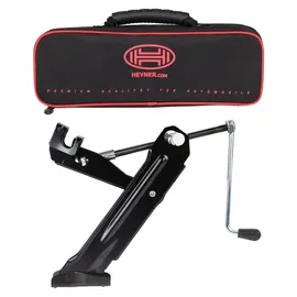 Heyner Wagenheber Stahl 34 cm schwarz
