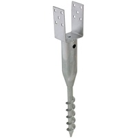Baumarktplus U-Profil Bodenhülse zum einschrauben 67,5 cm feuerverzinkt für V... 8x8 cm)
