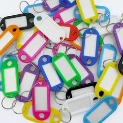 CombiCraft Schlüsseletiketten - 100 Stück in 10 Farben zur einfachen Schlüsselorganisation