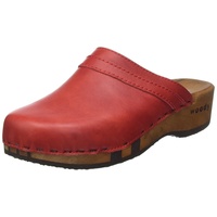 Woody Damen Hanni Holzschuh, Rosso, 41 EU