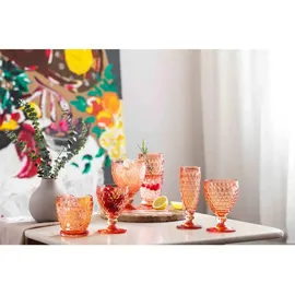 Villeroy & Boch Boston Coloured Sektgläser 4er Set Apricot
