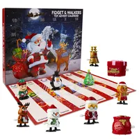 KreativeKraft Adventskalender 2025 Kinder Countdown Kalender Weihnachtskalender Spielzeug mit 24 Mini Geschenk für Kinder Fidget Spielzeug