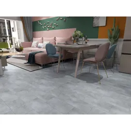 Endorphin Vinylboden selbstklebend in Betonoptik Hellgrau 2,97qm - Hellgrau