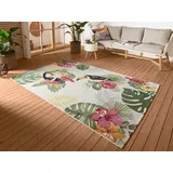 HANSE HOME Outdoorteppich Tropical Dream, rechteckig, Höhe: 3 mm, In-& Outdoor, Teppich, Wetterfest, Balkon, Garten, Wohnzimmer, Floral beige|bunt 200 cm x 285 cm x 3 mm