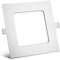 V-Tac 6w eckig LED Panel Ultra Slim Einbauleuchte Spot