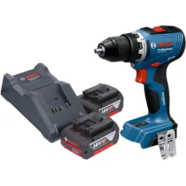 Bosch GSR 18V-65 inkl. 2 x 4,0 Ah + Ladegerät