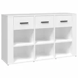 vidaXL Sideboard 100 x 59,5 x 30 cm Weiß