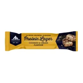 Multipower Protein Layer Cookies & Cream Riegel 18 x 50 g