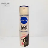 NIVEA 150ml Nivea Antitranspirant Deospray Schwarz & White Invisible Clear anti Geruch