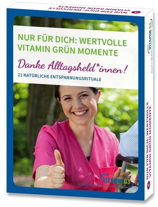 Nur Für Dich: Wertvolle Vitamin Grün Momente  Karten - Melanie H. Adamek