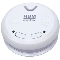 Optisch anschließbarer HBM-Rauchmelder inklusive Batterien