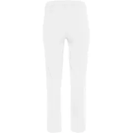KjBrand Stretch-Hose "Babsie Bengaline: Bequemer Oberschenkel", Damen, Gr. 50, N-Gr, weiß, Web, Obermaterial: 80% Viskose, 17% Polyamid, 3% Elasthan, unifarben, Basic, bequem lang, Hosen, aus Stretch-Material