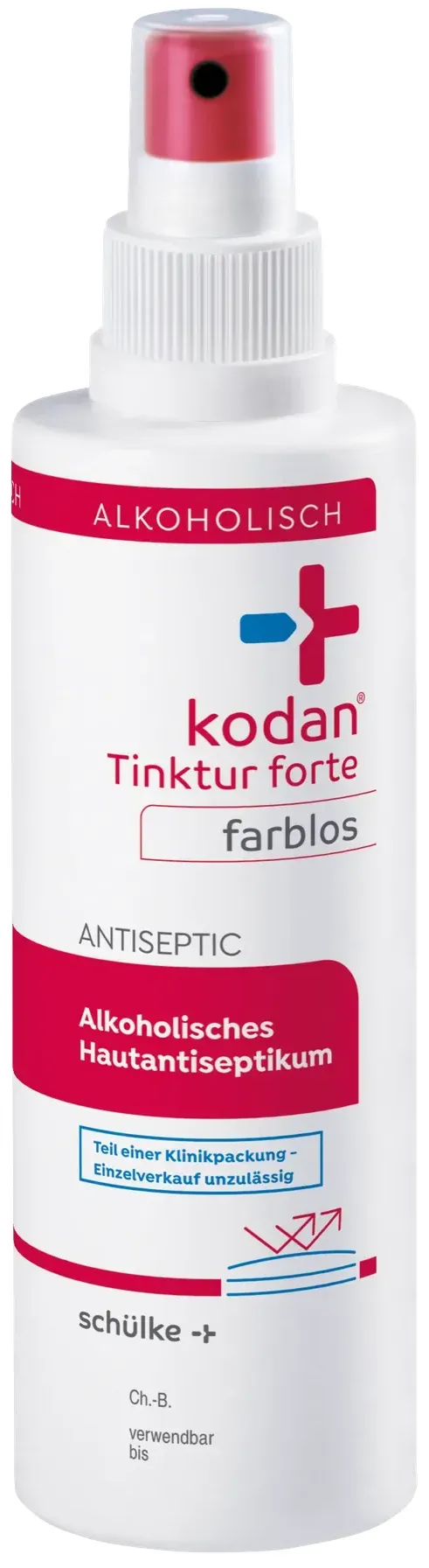 Schülke | kodan Tinktur forte farblos | Hautantiseptik | 250 ml