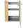 Fackelmann Waschbeckenunterschrank 44 x 60 x 24,3 cm Weiß