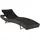 vidaXL Sonnenliege 213 x 70 x 91,5 cm braun/schwarz