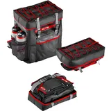 Elite Tri Box Tasche Multifunktionstasche schwarz/rot für Triathlon/Duathlon