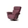 HIMOLLA Relaxsessel Leder 83 x 109 x 90 cm Rot mit Relax-Funktion