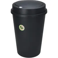 Mojawo Abfalleimer Mülleimer Deckel 47 Liter