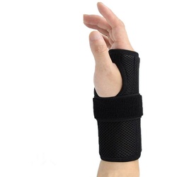 MAGICSHE Handgelenkschutz Daumenbandage Handgelenk-Stabilisator-Schiene schwarz L (Umfang des Handgelenks 21-26 cm)