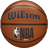 Wilson NBA DRV PLUS, Outdoor, Gummi, Größe: 6, Braun