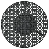 vidaXL Bistrotisch Ø 40 x 16,2 cm Schwarz