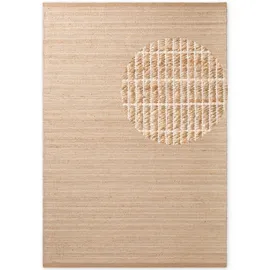 Villeroy & Boch Birka beige Natur gold), B:200cm H:6mm L:300cm, Baumwolle, Jute, Teppiche, Teppich, Jute, Natur, Wohnzimmer, Esszimmer, Schlafzimmer, Flur, Modern, Boho