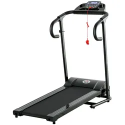HOMCOM Motorized Laufband Metall, ABS, EVA, PP-Kunststoff