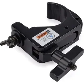 Riggatec Smart Hook Slim Clamp Mini Schwarz bis 75kg (32-35mm)
